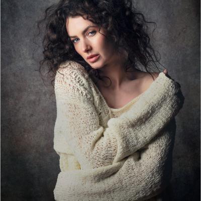 A studio portrait  of Ashleigh