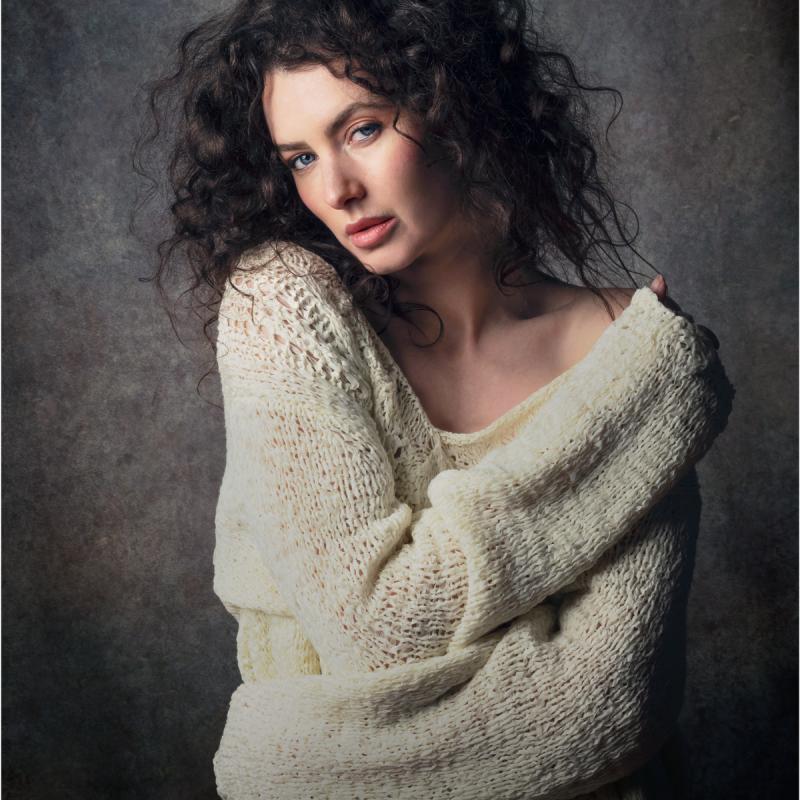 A studio portrait  of Ashleigh