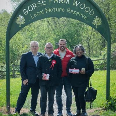 Councillors posing